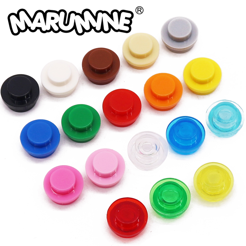 Build Plate - Marumine 1x1 runde Platten steine 1000