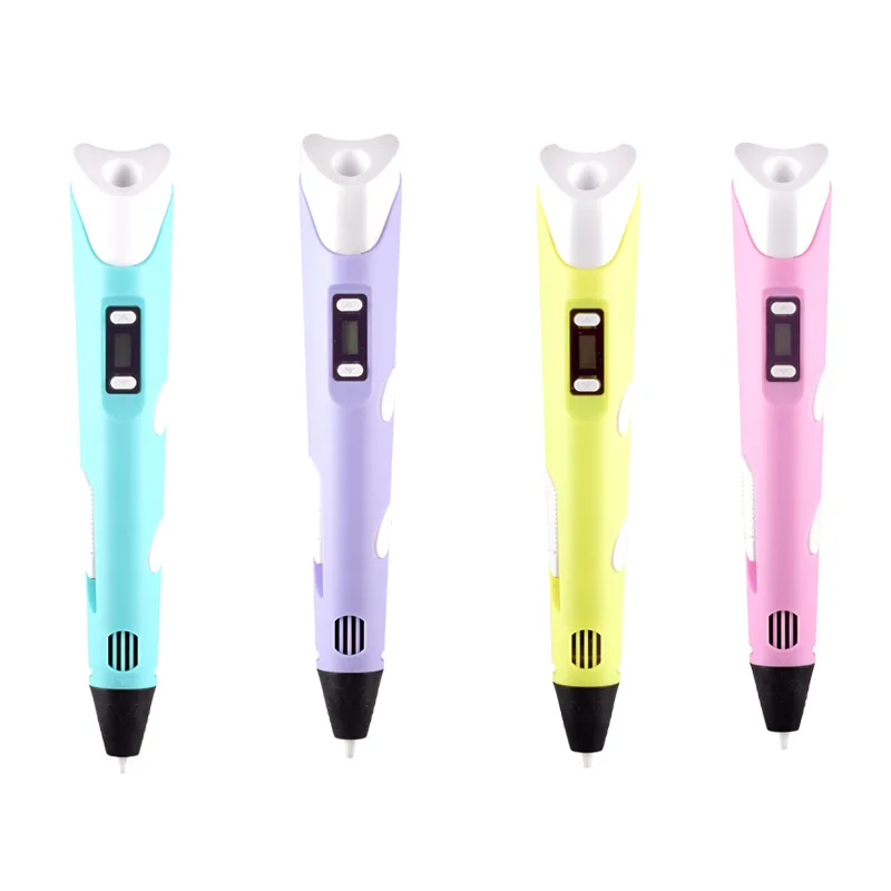 Pla Filament - 3D-Stift DIY Zeichenstifte mit LCD-Bildschirm Kompatibel