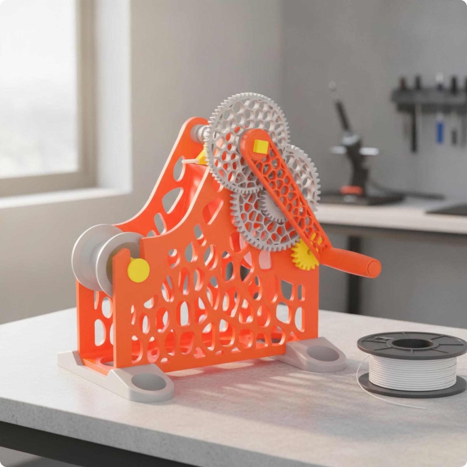 Pla Filament - PLA-Filament-Wickelmaschine, manuelle Spulenwickelvorrichtung für 3D-Drucker, Werkzeug