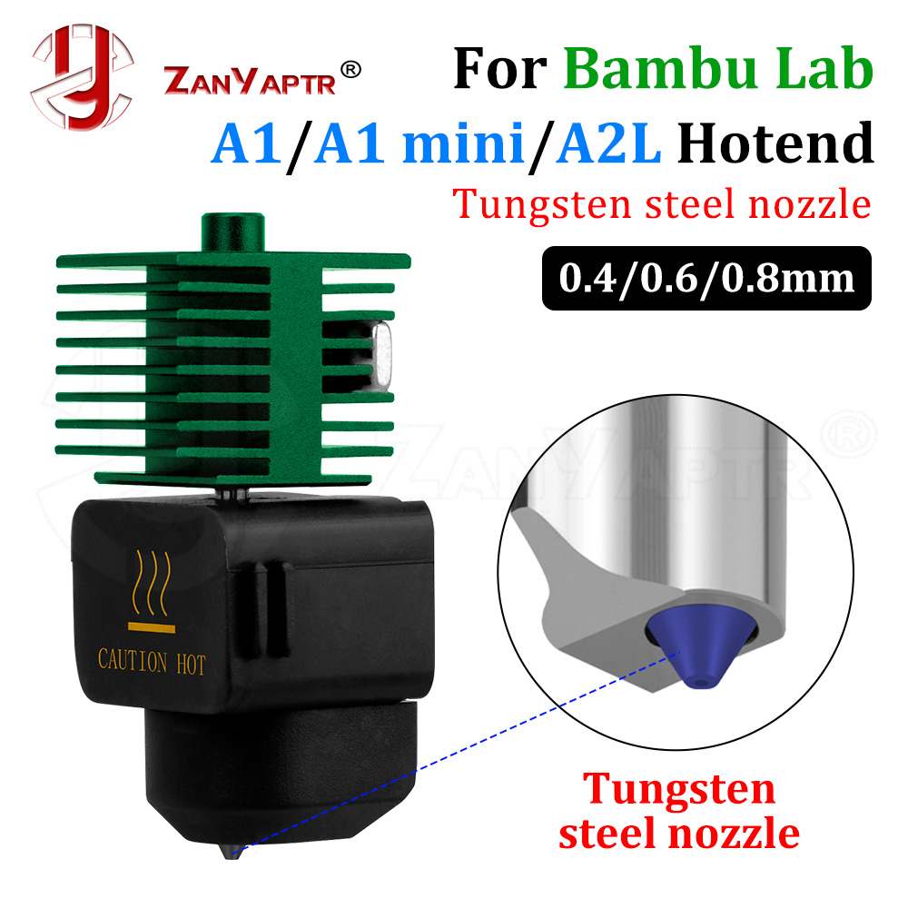 Nozzle Tungsten - Wolframkarbid Integrierte Hot-End-Düse für Bambu Lab