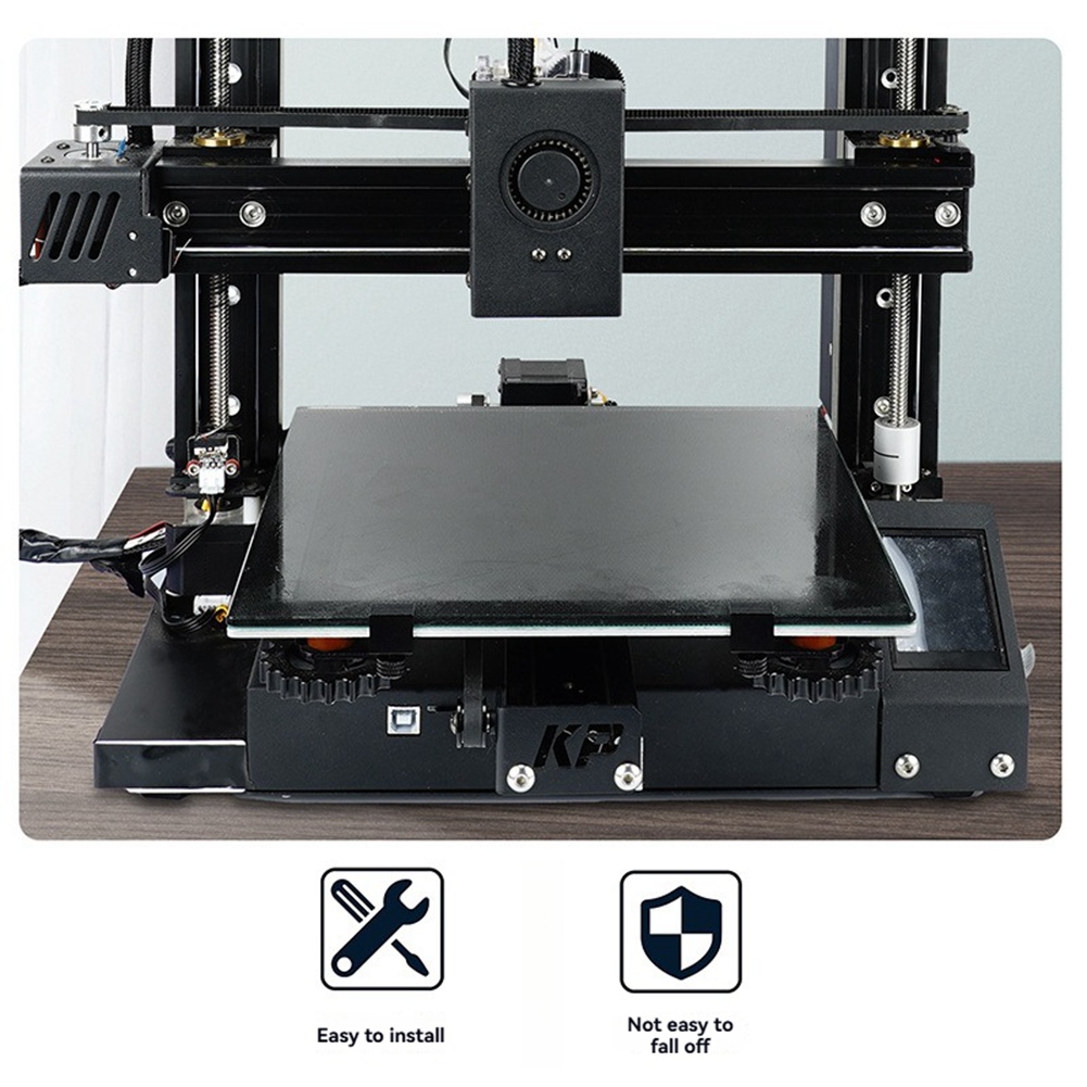 3D Printer Bed - ABAN 8-teiliges 3D-Drucker Zubehör-Set: Beheizbare, verstellbare