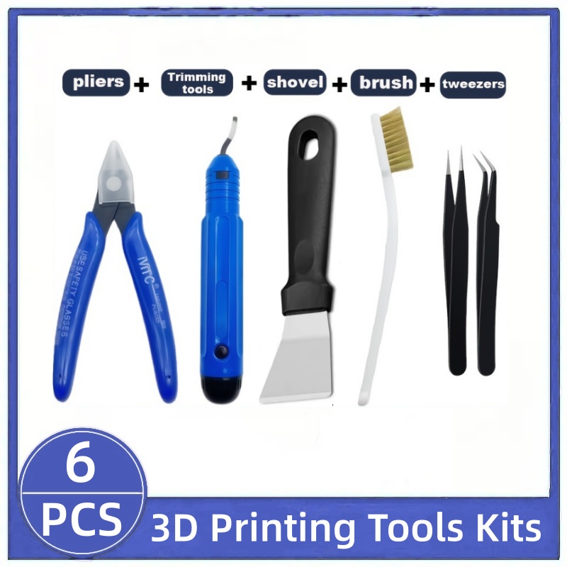 3D Printer Stand - 3D-Druckwerkzeuge, verschiedene Werkzeugarten, Scheren, Reinigungsnadeln, Pinzetten,