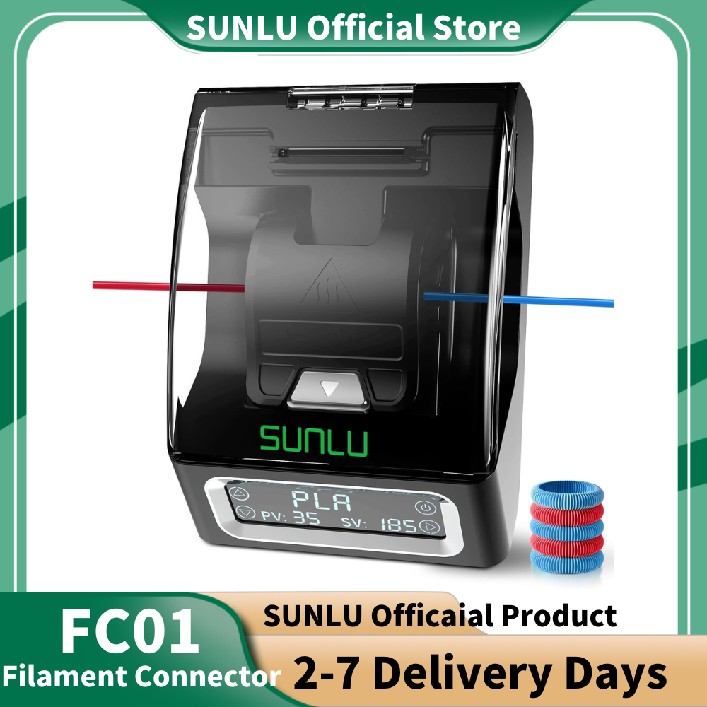 Petg Filament - SUNLU FC01 Filament-Anschluss, schnelle Erwärmung, 3D-Druckfilament,