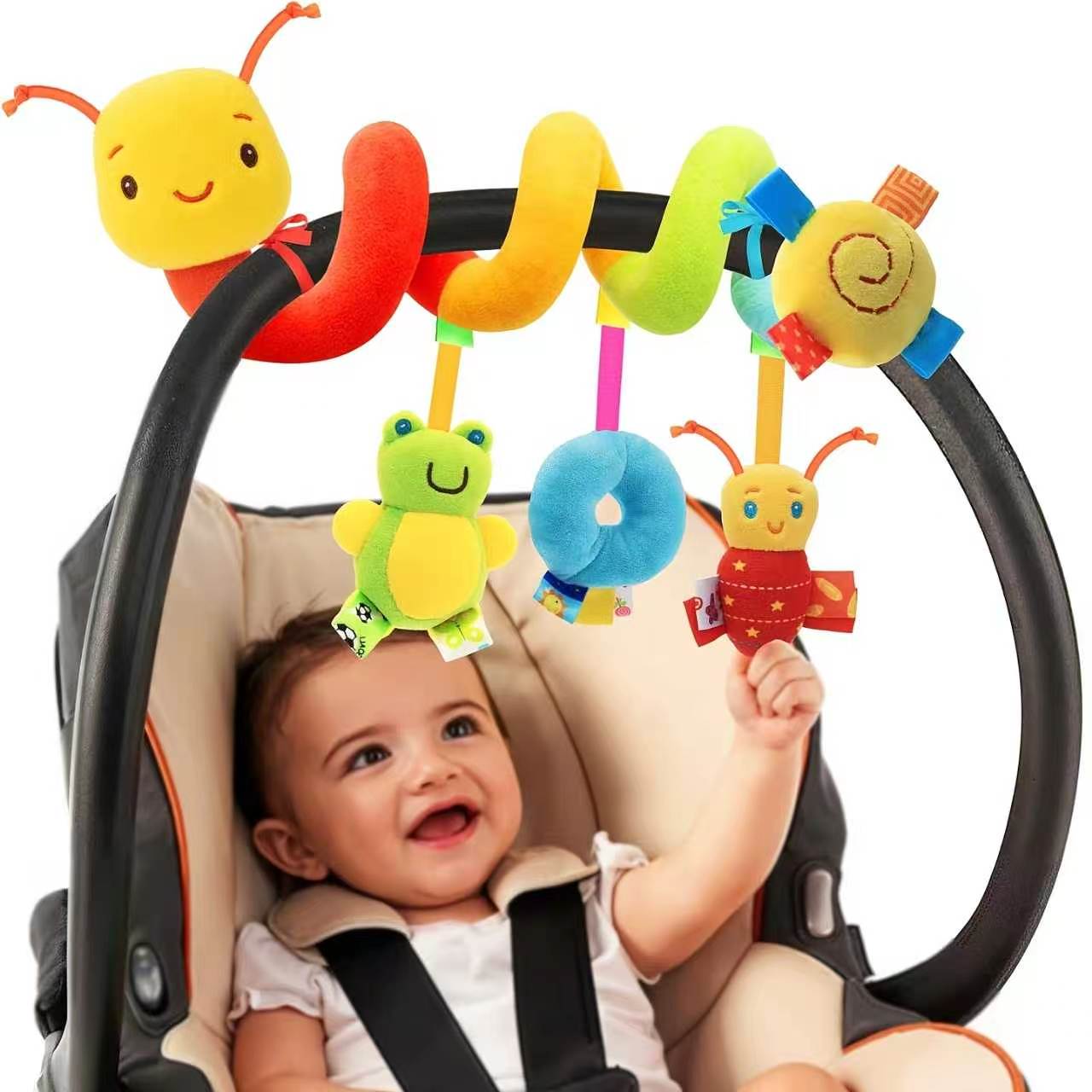 Carriage Bed - Niedliches Bienen-Hängespielzeug für Baby-Mobile und Autodekoration,