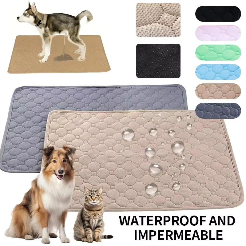 Carriage Bed - Waschbare, wiederverwendbare, rutschfeste Hunde-Urinpads, Welpen-Trainingsunterlage, Urinmatte