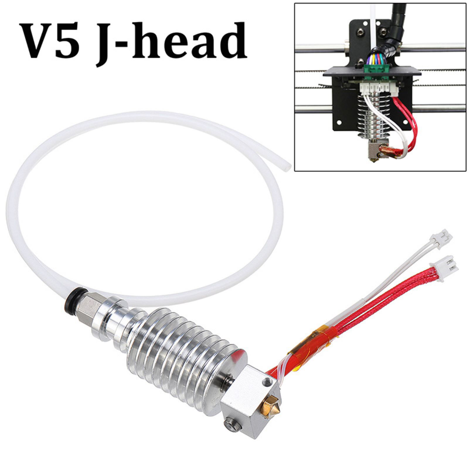 1 Stück V5 J-Head Hotend-Kit 0 – Hotend 0.4Mm Bewertung und Preis