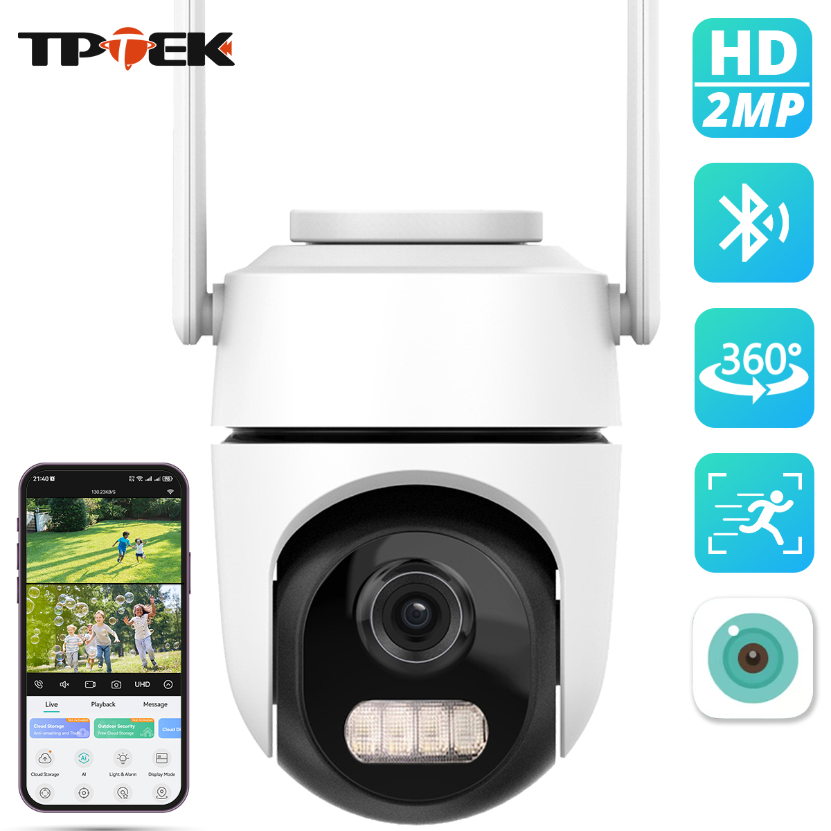 2MP 1080P WiFi PTZ-Überwachung – Btt Skr Mini Bewertung und Preis