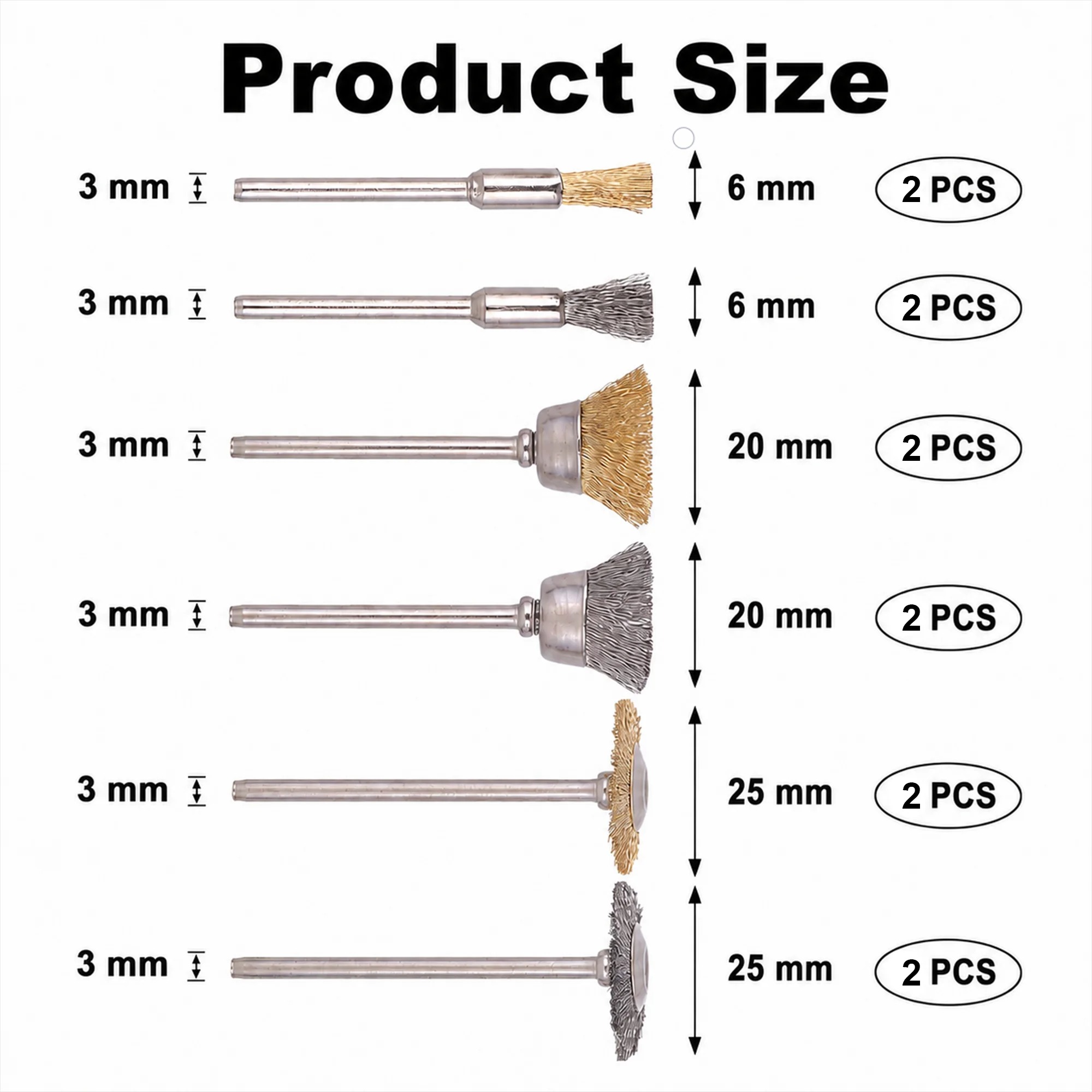 12-teiliges Set aus Messingbür – Nozzle Brass Bewertung und Preis