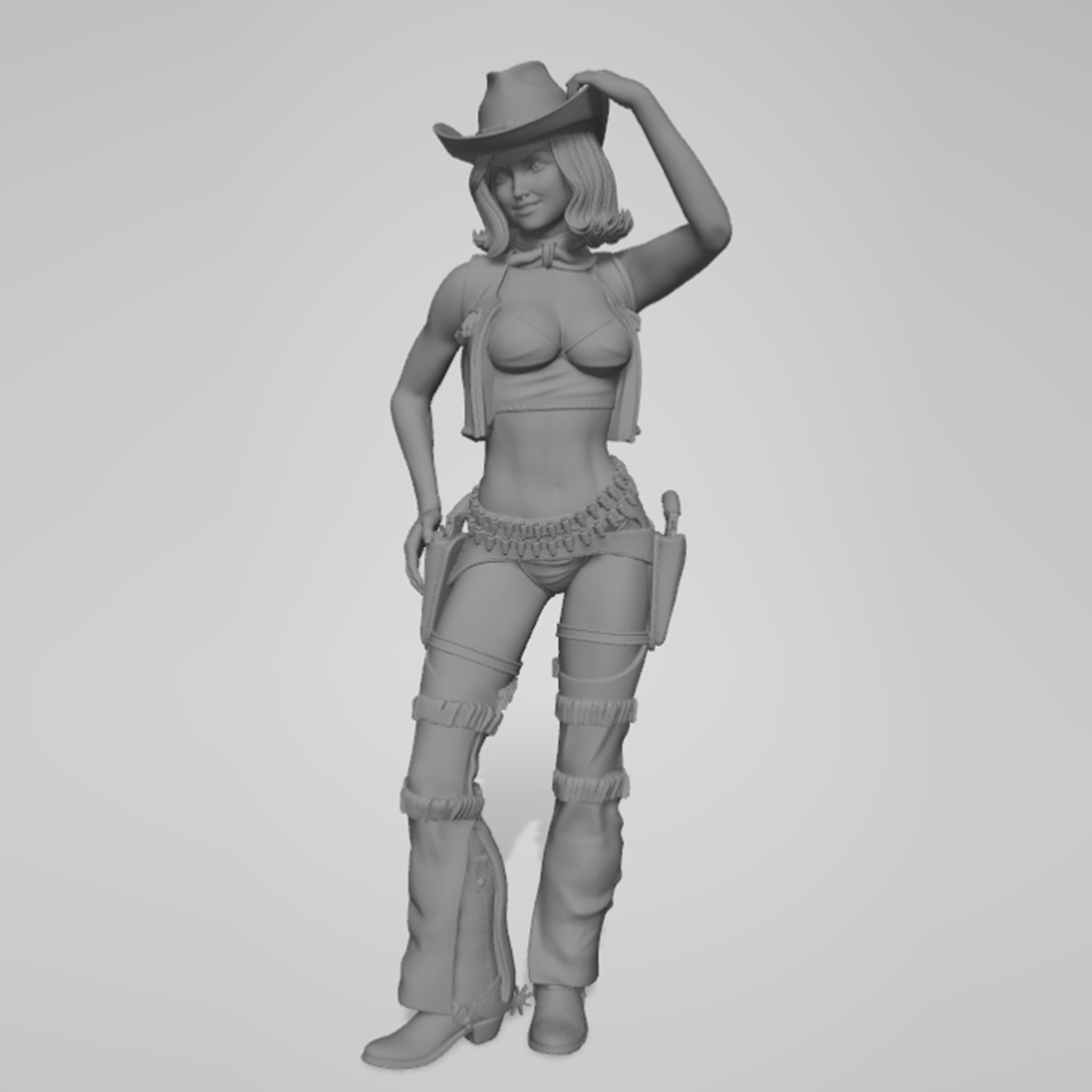 1/24 1/18 1/12 Cowboy-Mädchen  – Resin Printer Bewertung und Preis