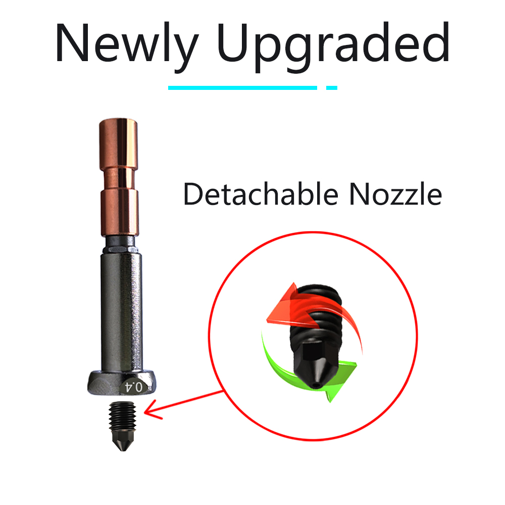 Upgrade-Düse für Anycubic Kobr – Hotend 0.4Mm Bewertung und Preis