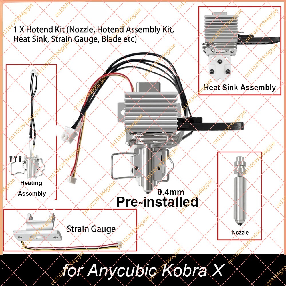 0,4mm Vormontiertes Hotend-Kit – Hotend 0.4Mm Bewertung und Preis