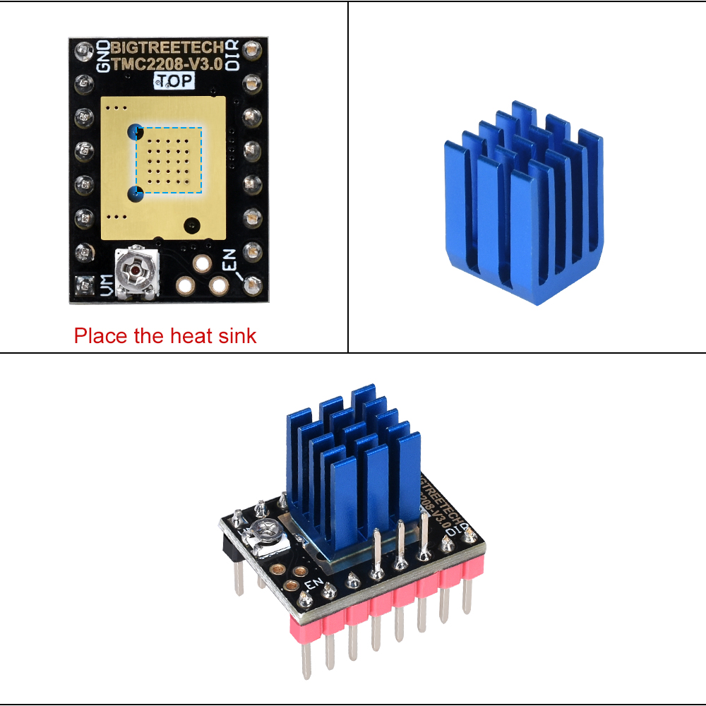 BIGTREETECH TMC2208 V3.0 Schri – Skr Mini E3 Bewertung und Preis