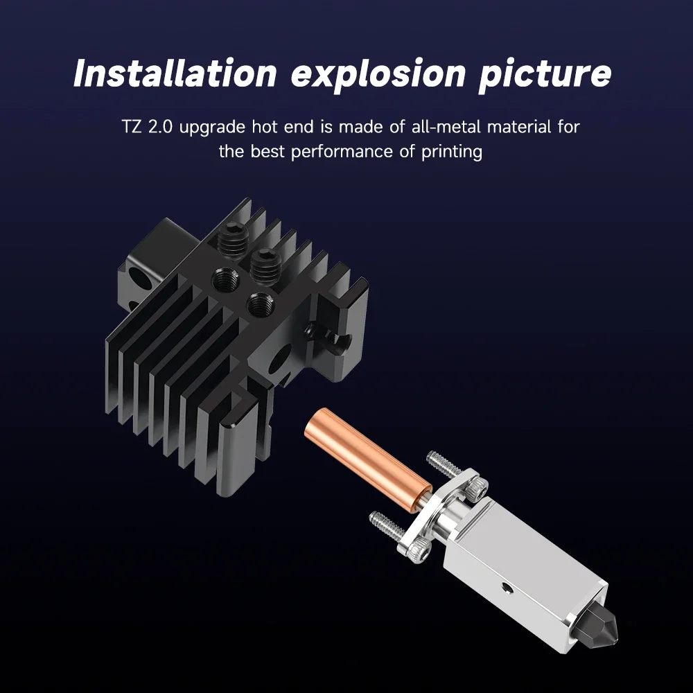 Für Bambu Lab X1C P1P P1S Komp – Hotend 0.4Mm Bewertung und Preis