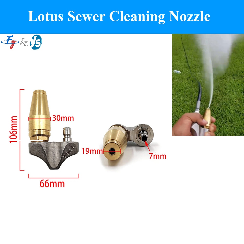 Messing-Abwasser-Hochdruckdüse – Nozzle Brass Bewertung und Preis
