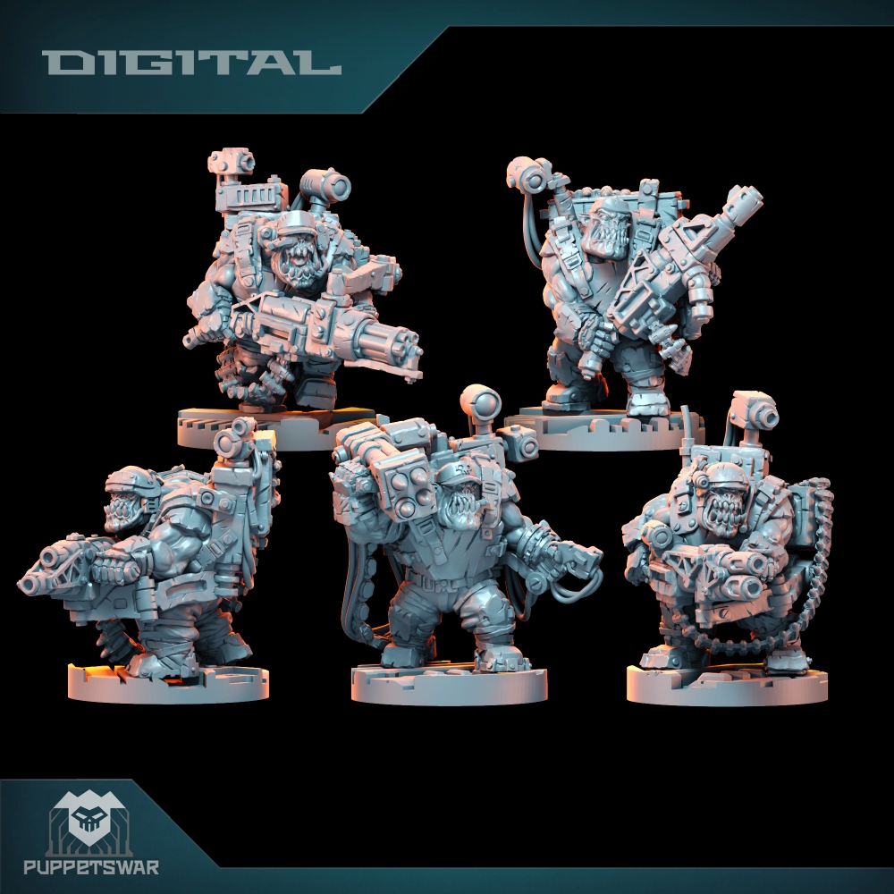 Orc Ultimate Badasses Squad, G – Resin Printer Bewertung und Preis