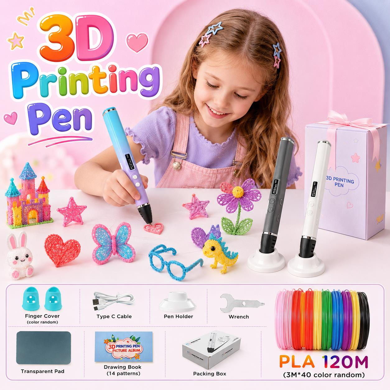 3D-Druckstift für Kinder mit T – Pla Filament Bewertung und Preis