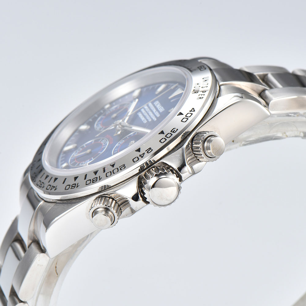 39mm Silberne Uhr mit VK63 Uhr – Glass Bed Bewertung und Preis