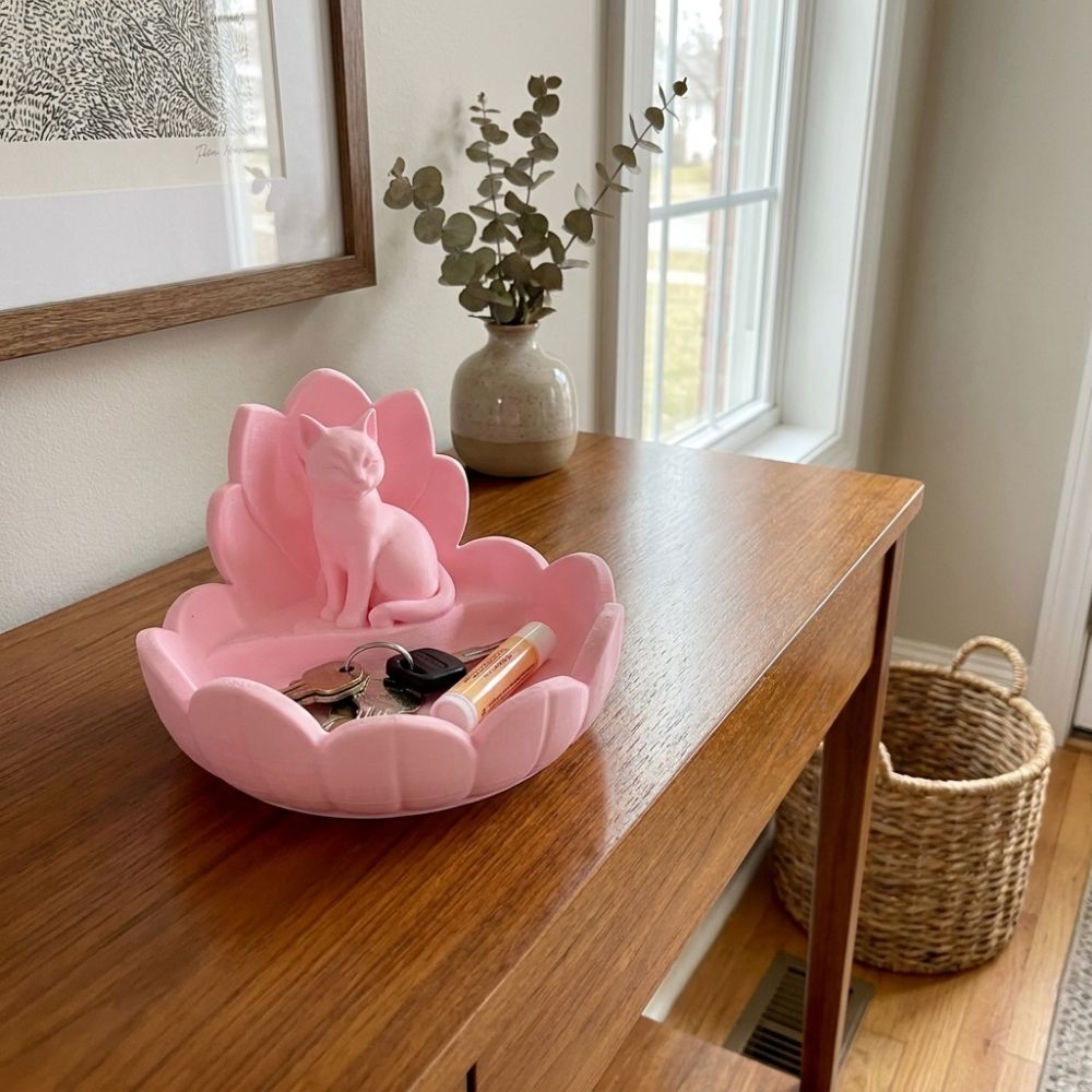Niedliches Lotus-Katzen-Schmuc – 3D Printer Stand Bewertung und Preis