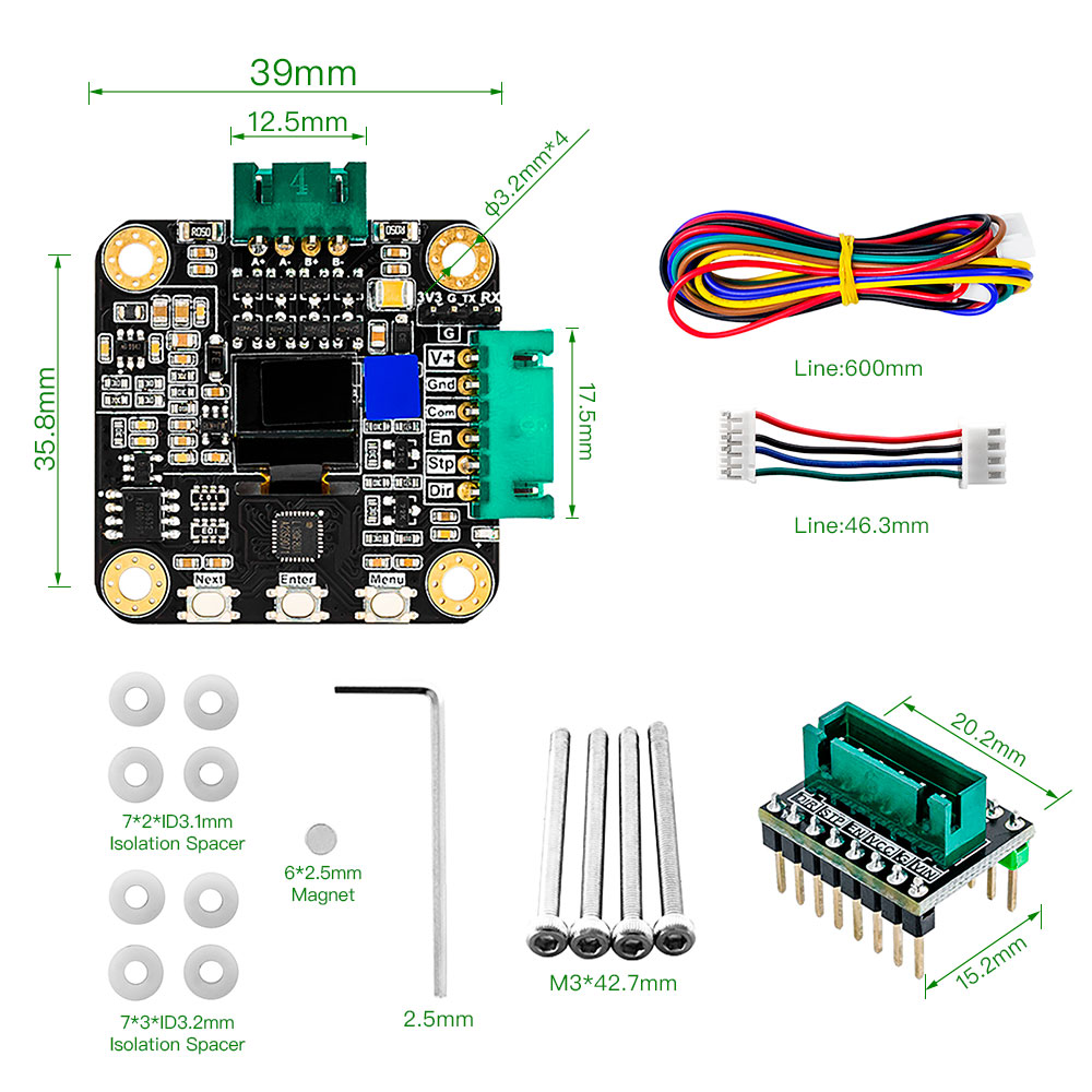 Makerbase MKS SERVO42C PCBA NE – Mks Sgen Bewertung und Preis
