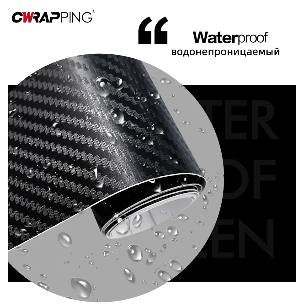 15x127cm 3D Carbon Faser Auto  – Fep Film Bewertung und Preis