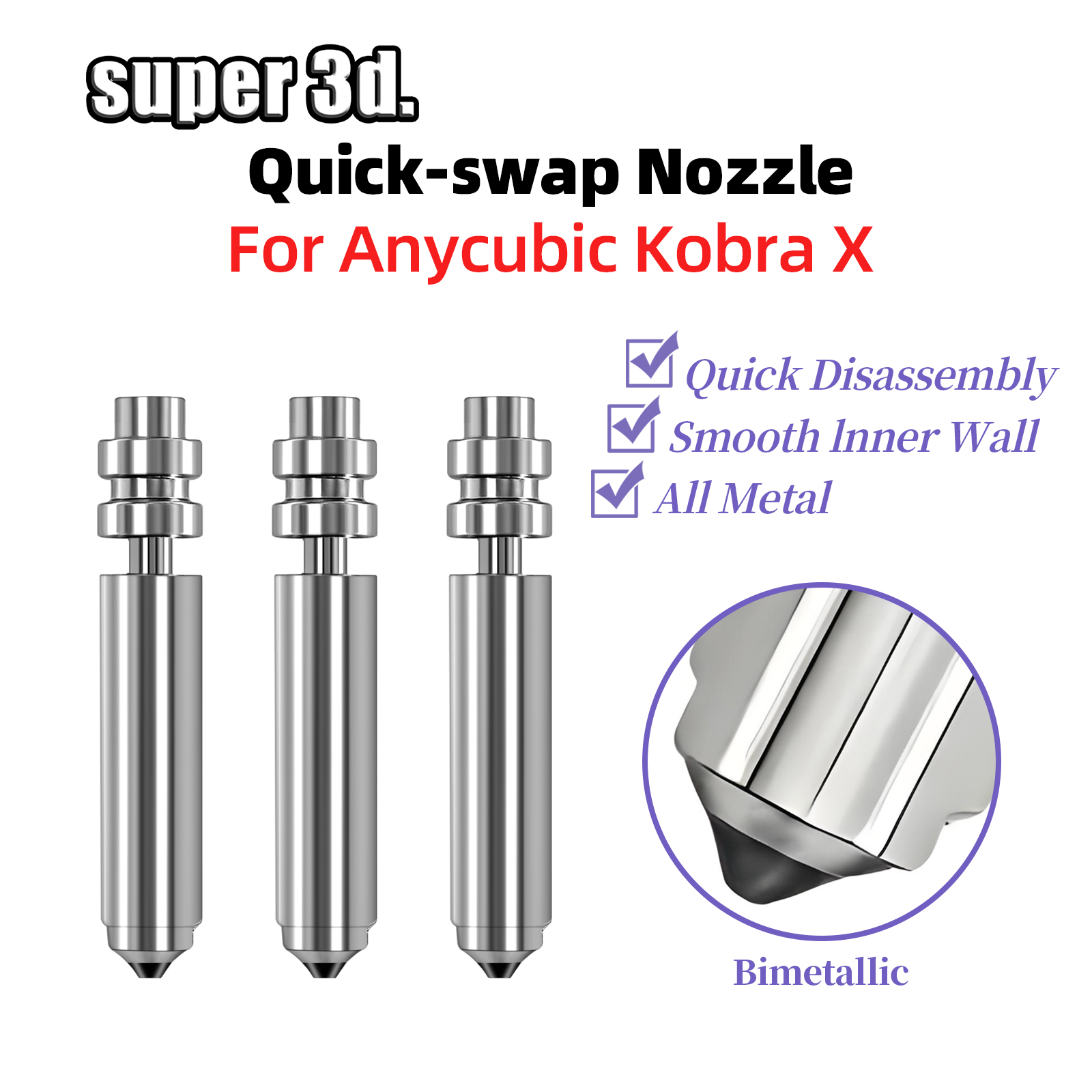 Für Anycubic Kobra X Bimetall- – Cobra Extruder Bewertung und Preis