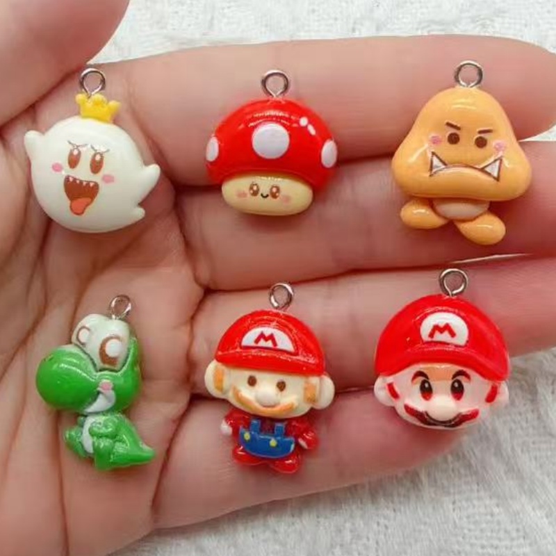 10 Stück Cartoon-Anhänger aus  – Resin Bewertung und Preis