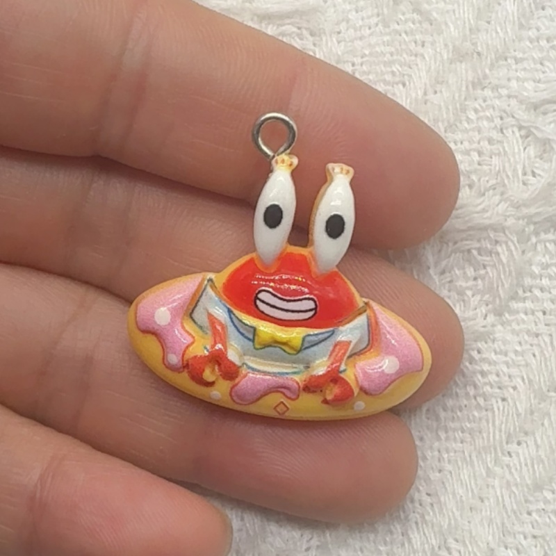 10 Stück Cartoon-Harzanhänger, – Resin Bewertung und Preis
