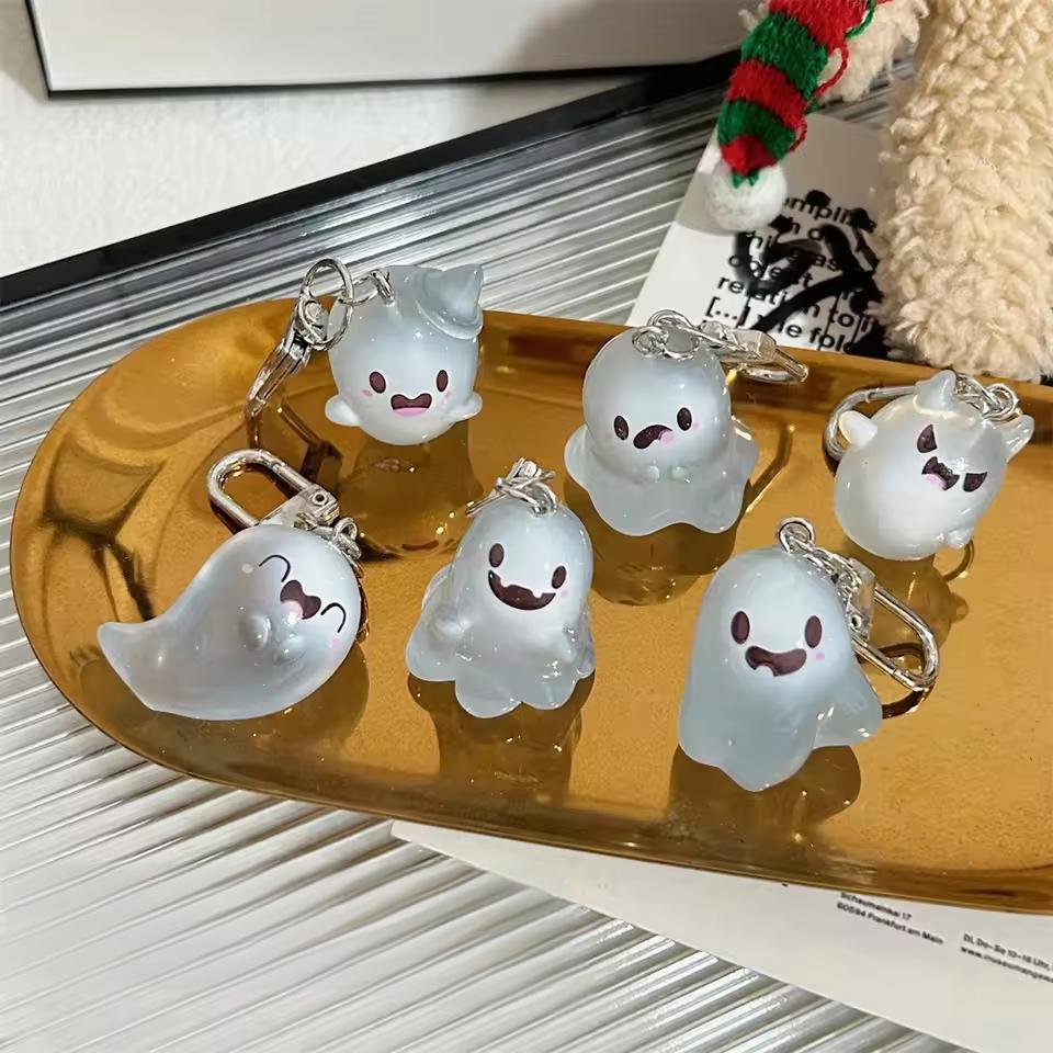 Halloween Geister-Schlüsselanh – Resin Bewertung und Preis