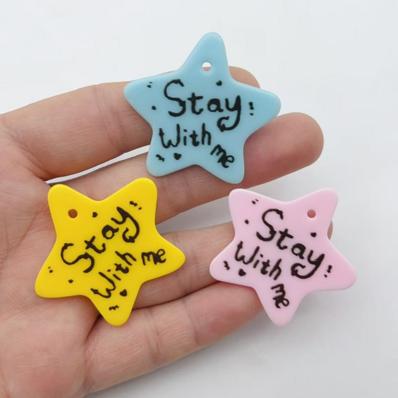 10 Stück Pentagramm-Harz, klei – Resin Bewertung und Preis