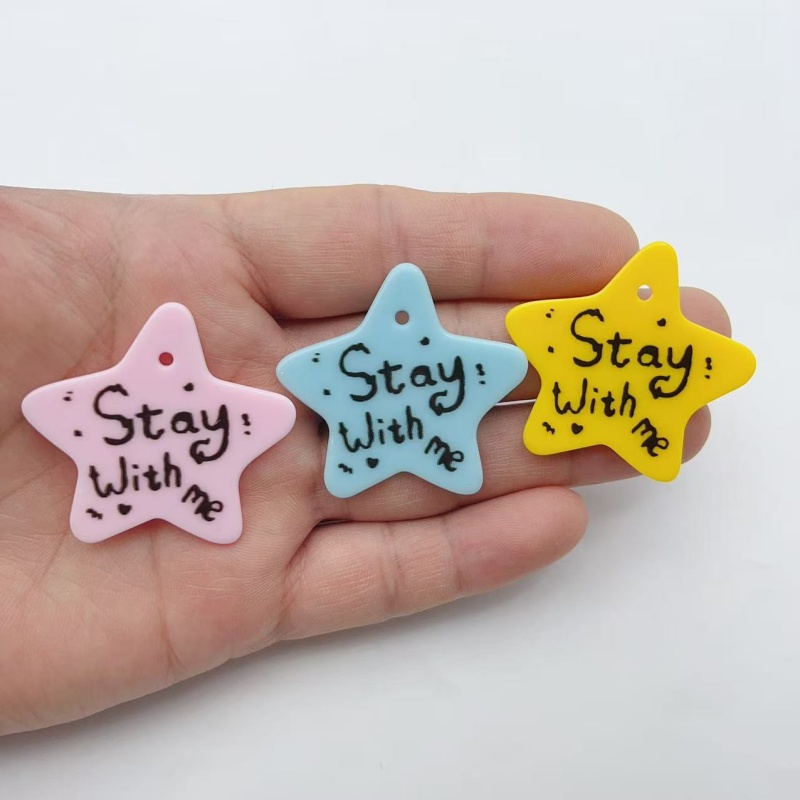 10 Stück Pentagramm-Harz, klei – Resin Bewertung und Preis