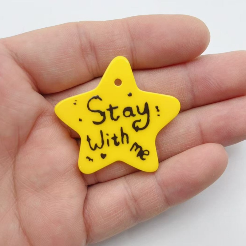 10 Stück Pentagramm-Harz, klei – Resin Bewertung und Preis