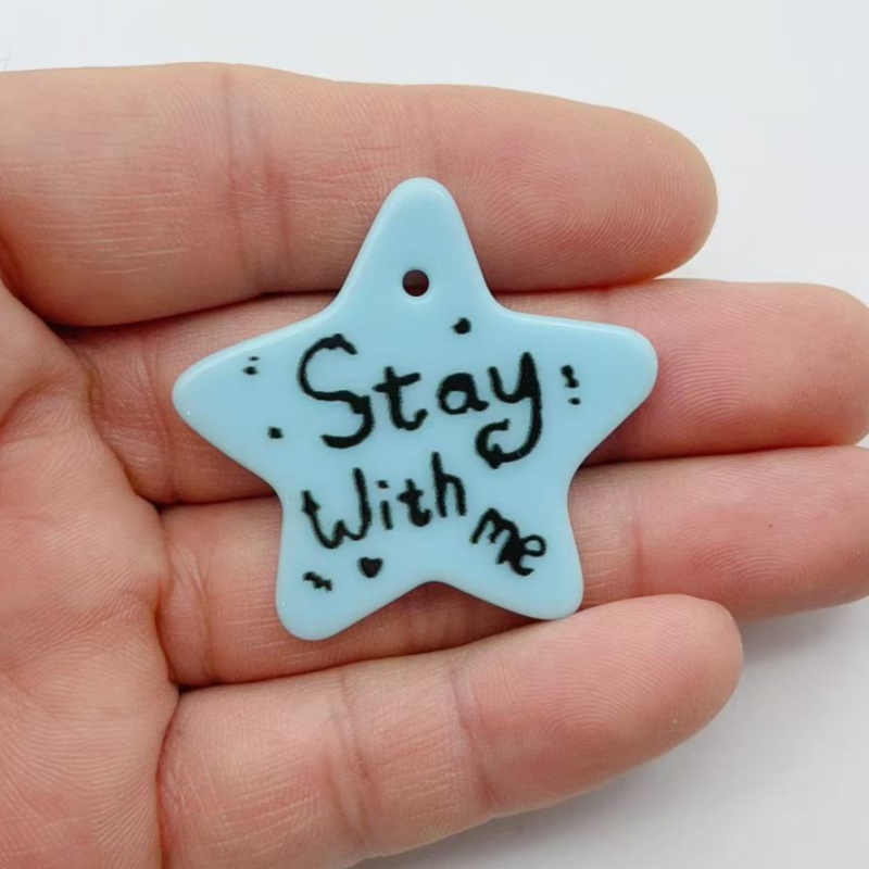 10 Stück Pentagramm-Harz, klei – Resin Bewertung und Preis